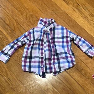 Worn once Janie and Jack boys button down